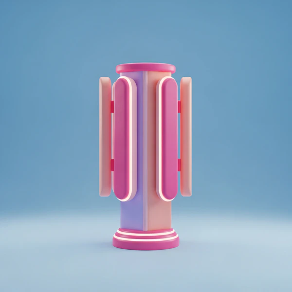 Futuristic 3D Object