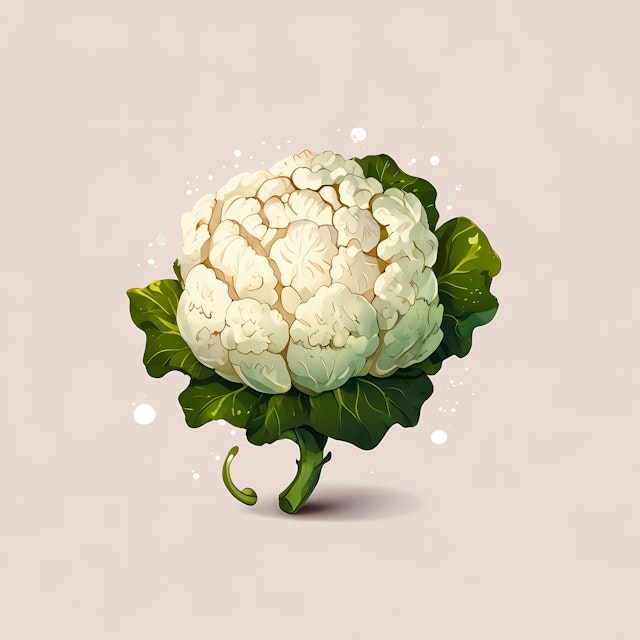 Cauliflower Illustration