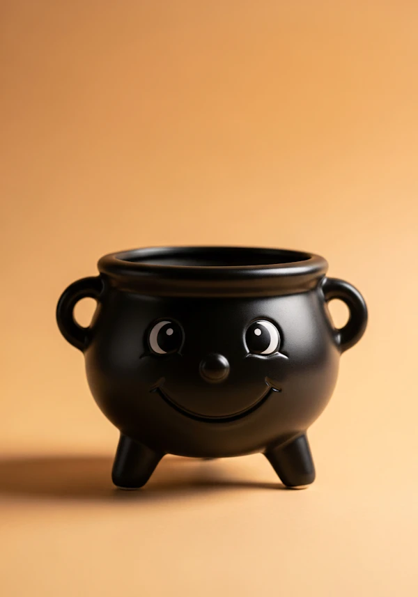 Cheerful Ceramic Pot
