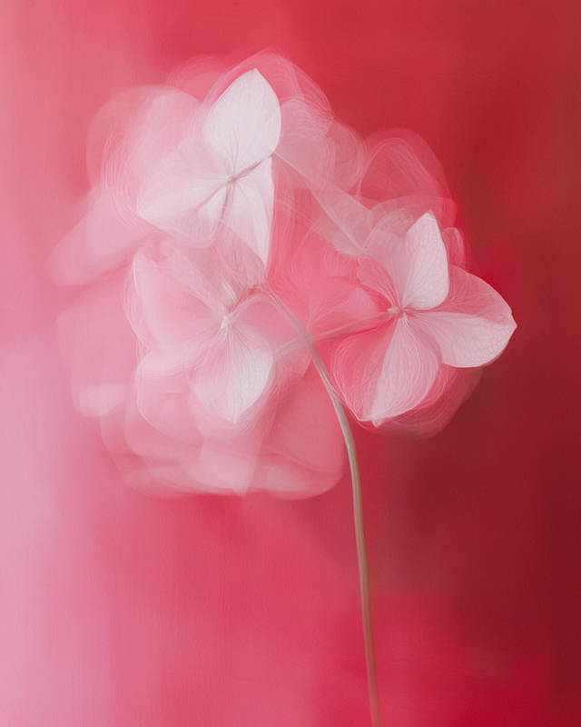 Soft Pink Hydrangeas