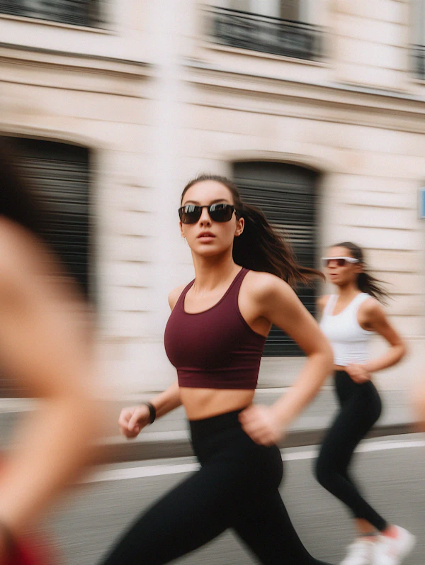 Urban Runners in Motion