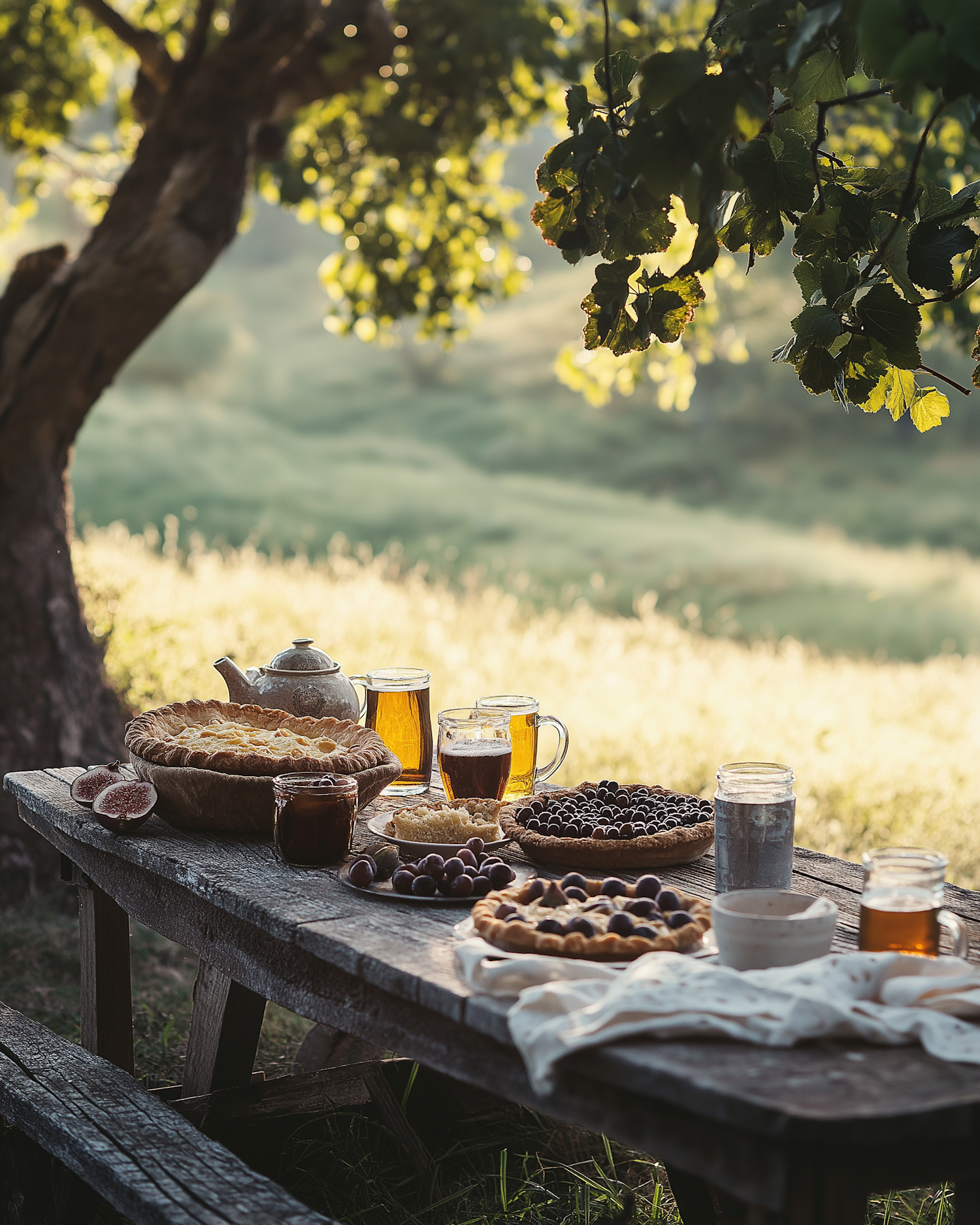 Rustic Outdoor Picnic