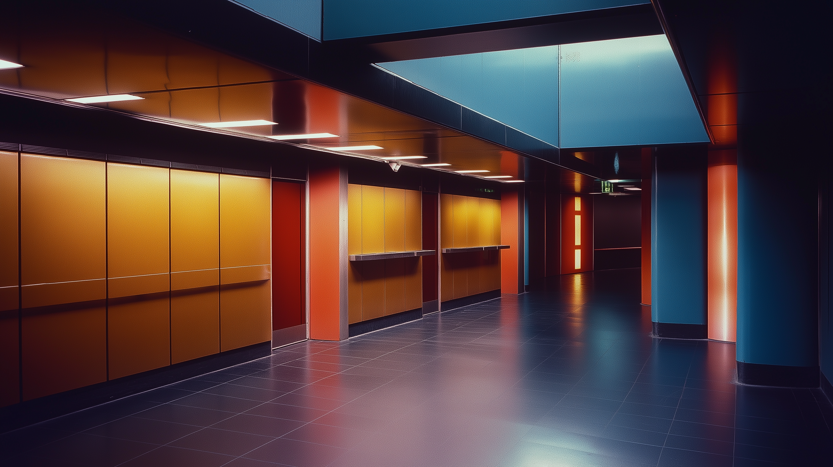 Futuristic Hallway