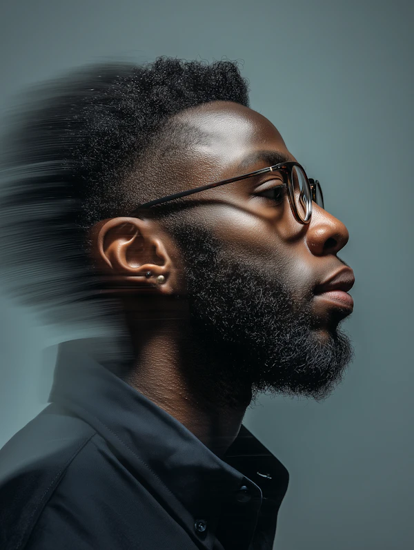 Profile of Black Man