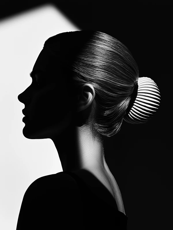 Black-and-White Portrait