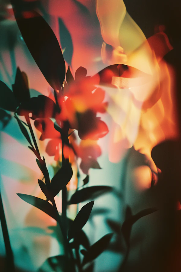 Abstract Plant Silhouettes