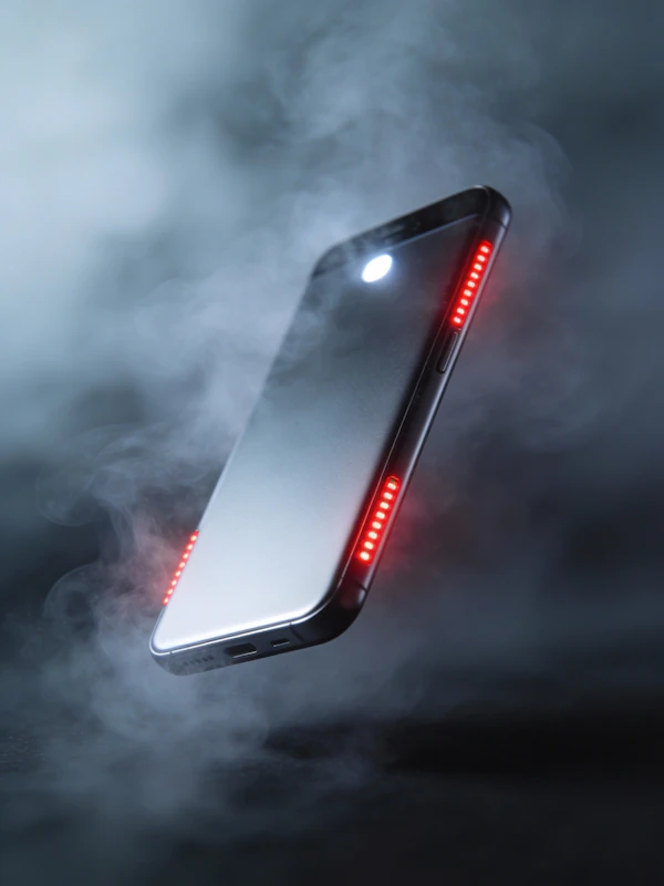 Futuristic Smartphone Display