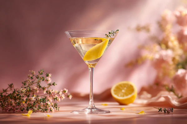 Elegant Martini Display