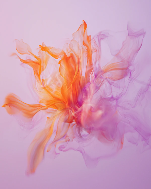 Vibrant Swirls Abstract