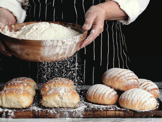 Artisan Baker Preparing Bread