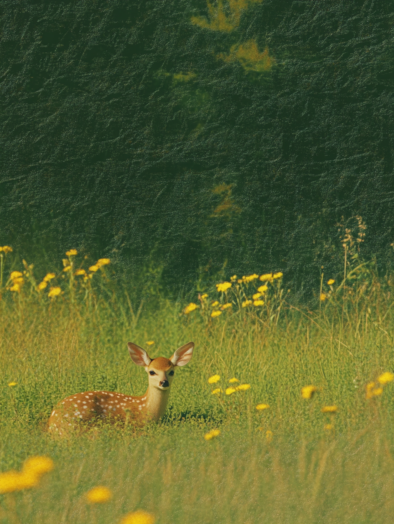 Fawn in Meadow