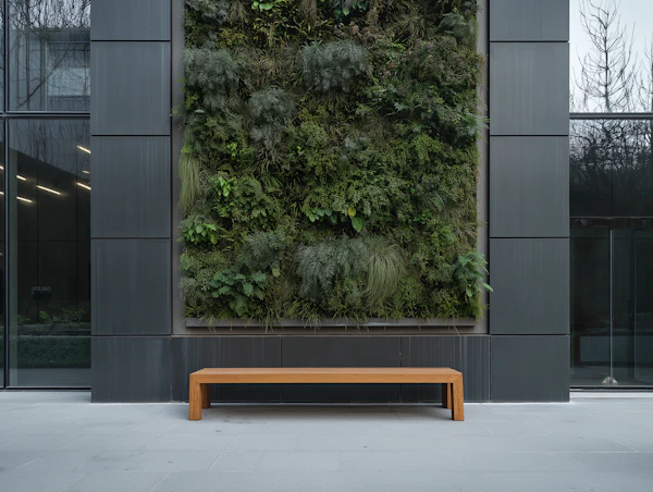 Modern Green Wall Design