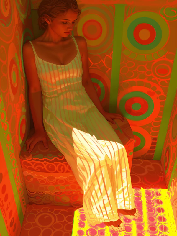Colorful Artistic Portrait