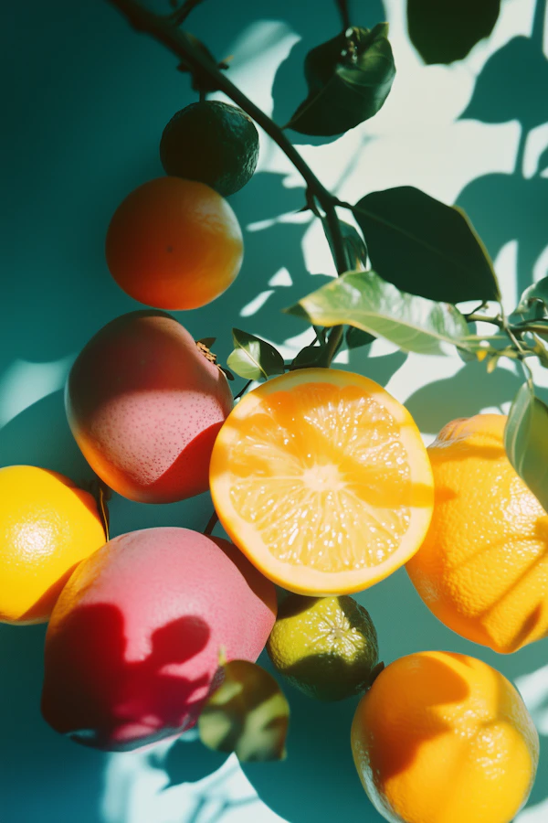 Vibrant Fruit Arrangement