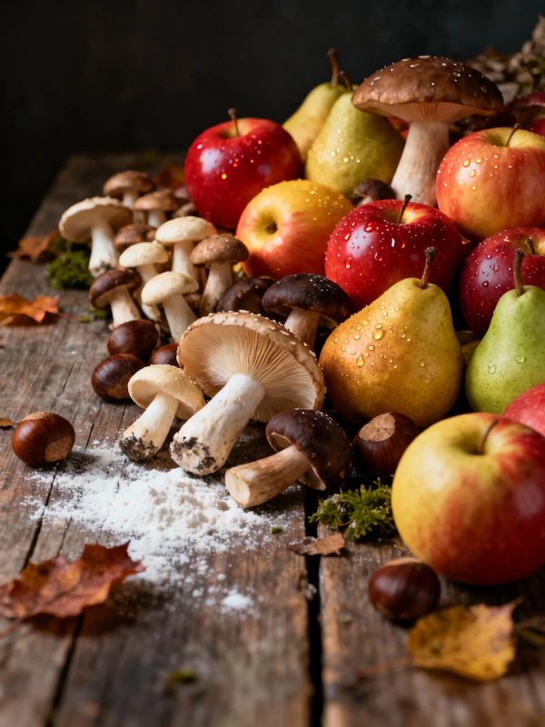 Rustic Autumn Produce
