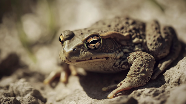 Close-up of a Toad