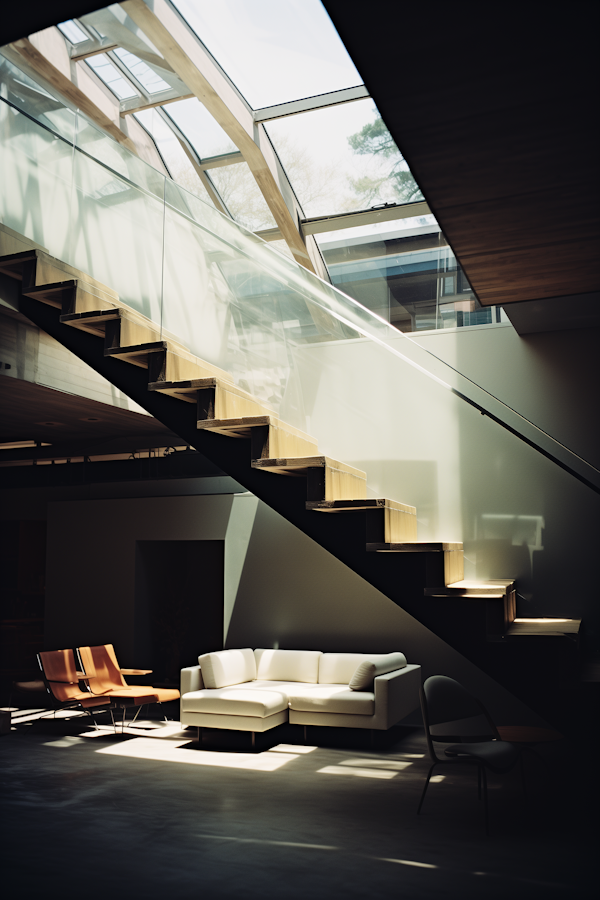 Modern Serenity: Light and Shadows in Architectural Elegance