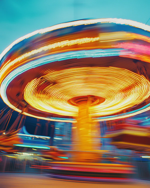 Spinning Carousel Lights