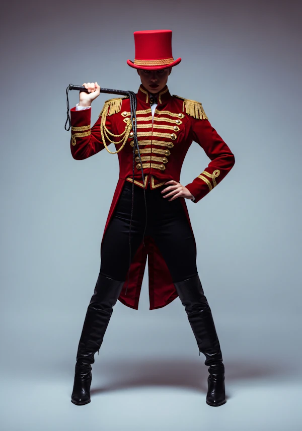 Circus Ringmaster Pose