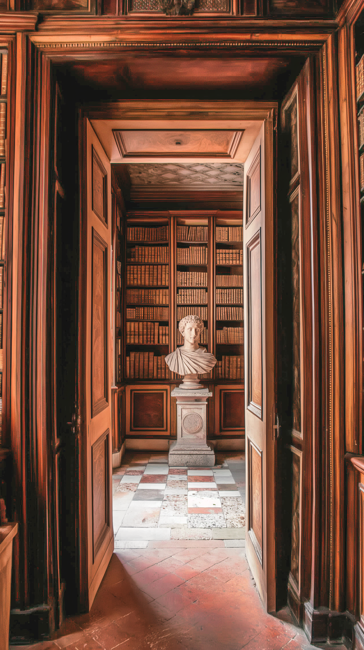 Classic Library Interior