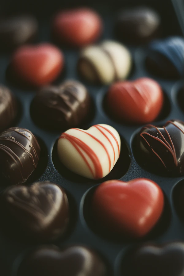 Heart-Shaped Chocolates