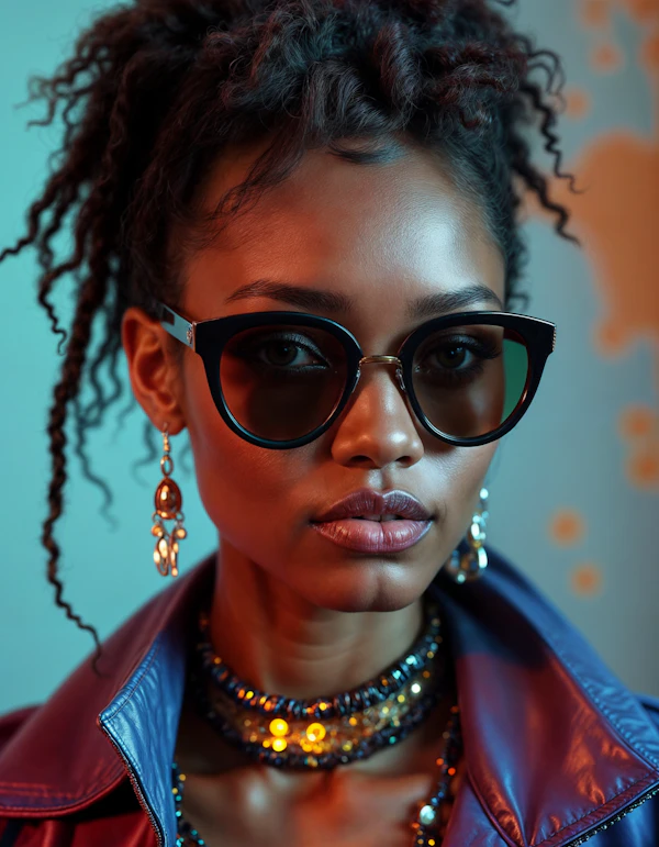 Stylish Woman Portrait