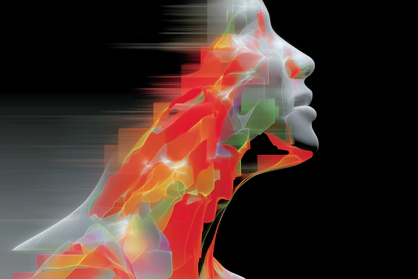 Abstract Human Profile