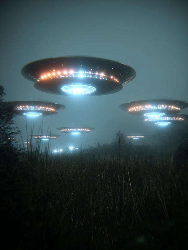 Misty UFO Encounter