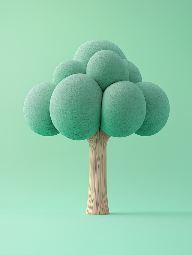 Stylized 3D Tree