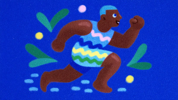 Dynamic Runner Illustration