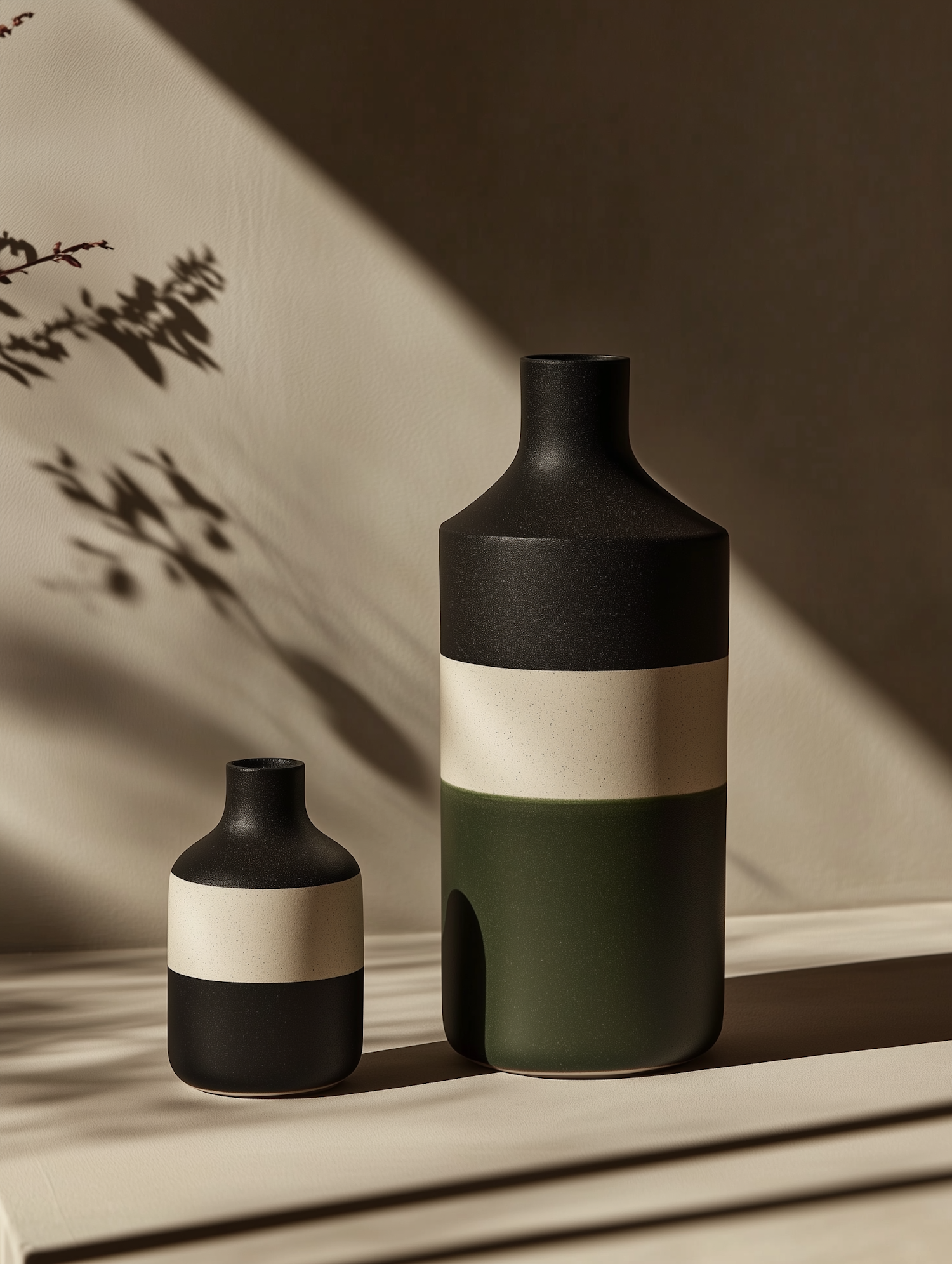 Minimalist Ceramic Vases