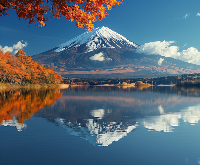 Serene Mount Fuji Landscape