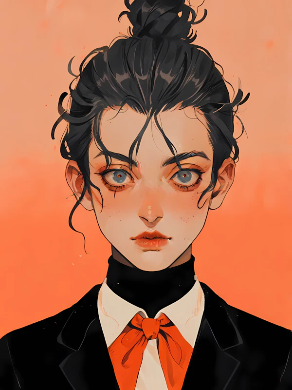 Intense Portrait Illustration