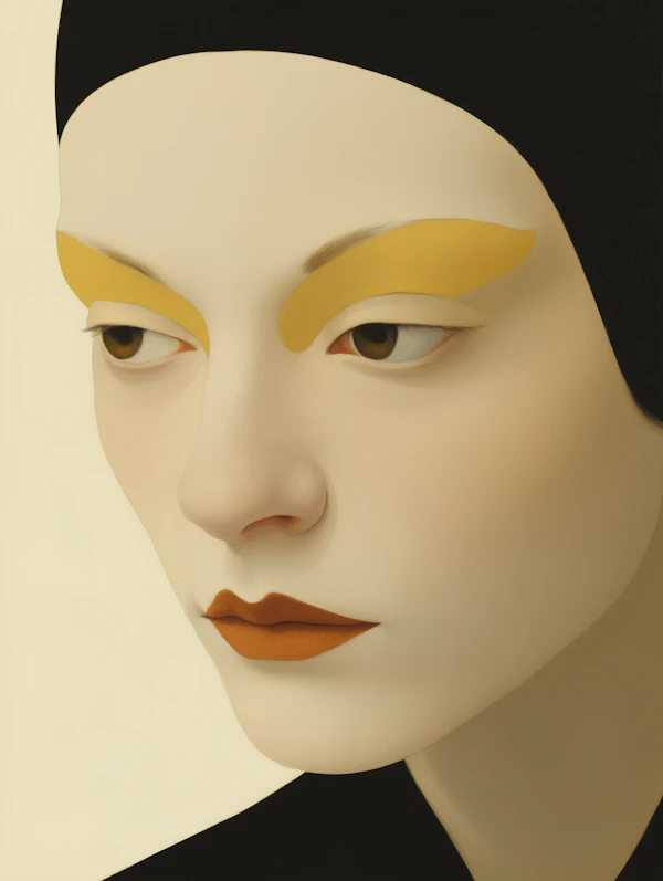 Striking Makeup Portrait