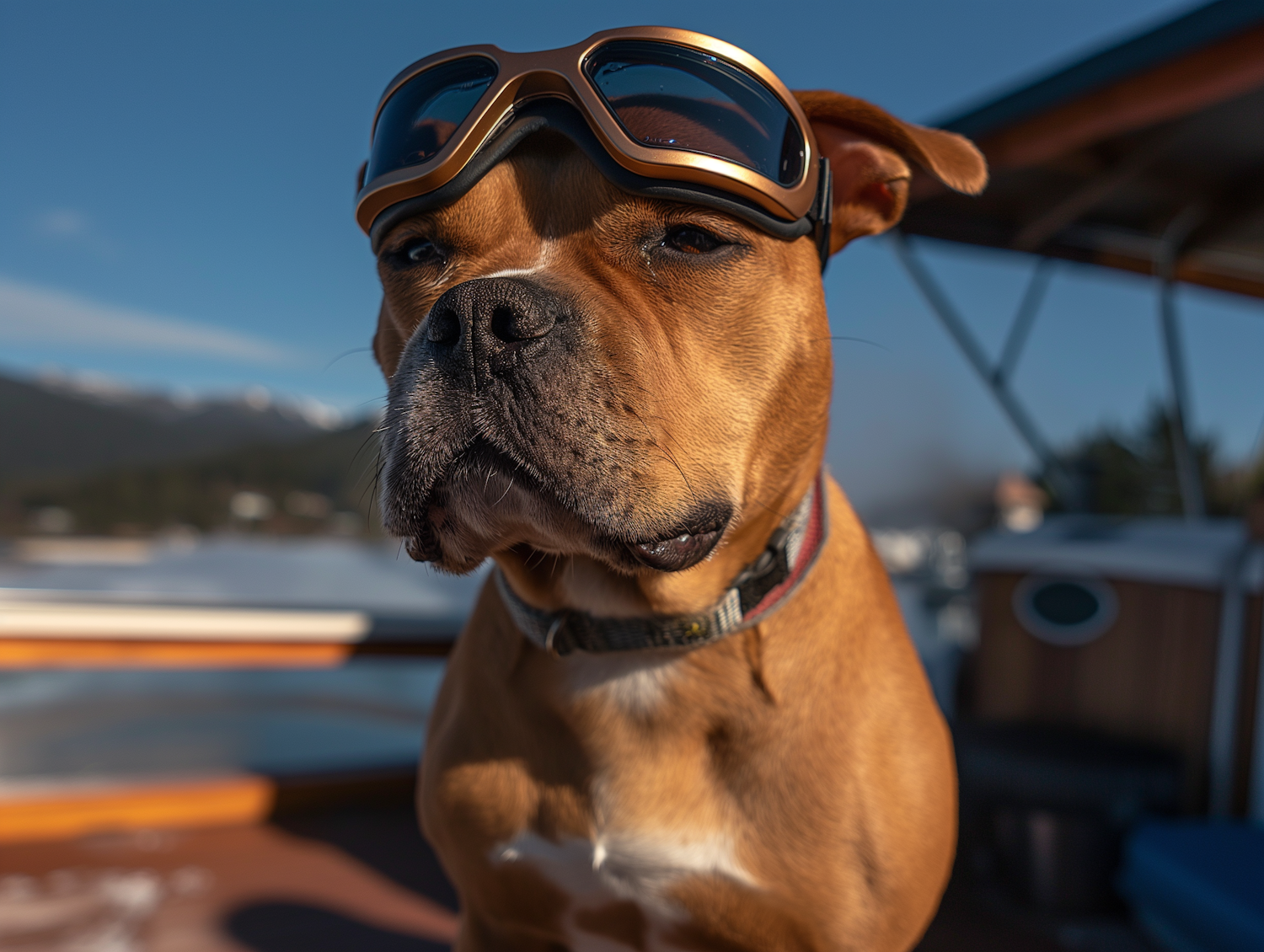 Adventure-Ready Dogs on Boat