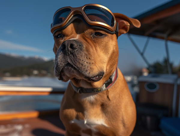 Adventure-Ready Dogs on Boat