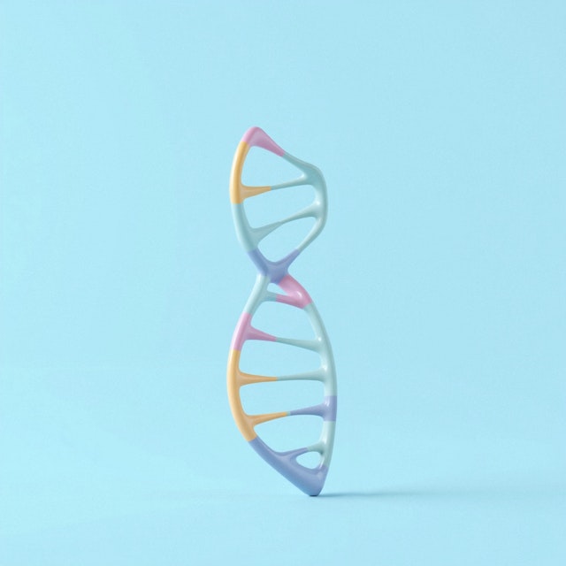 Stylized DNA Helix