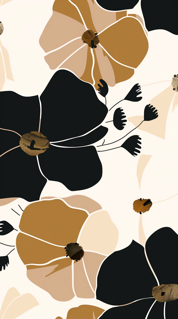 Abstract Floral Design