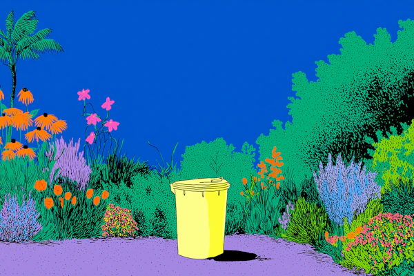 Vibrant Garden Scene