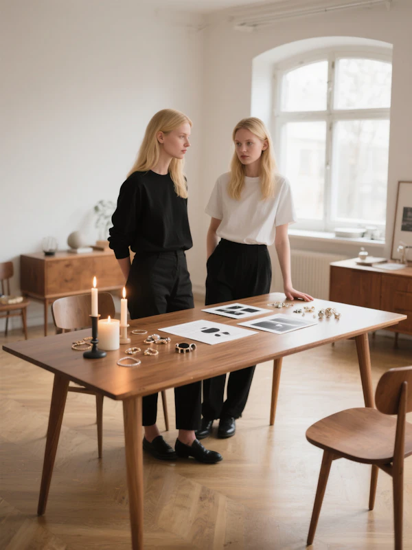 Minimalist Jewelry Display
