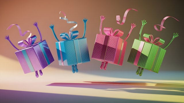 Animated Gift Boxes