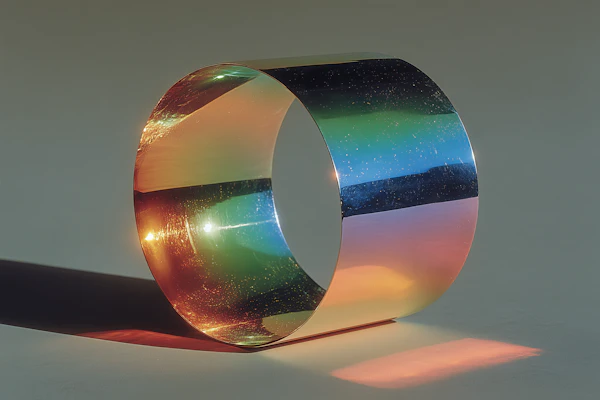 Colorful Reflective Ring