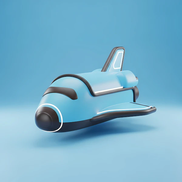 Futuristic Space Shuttle