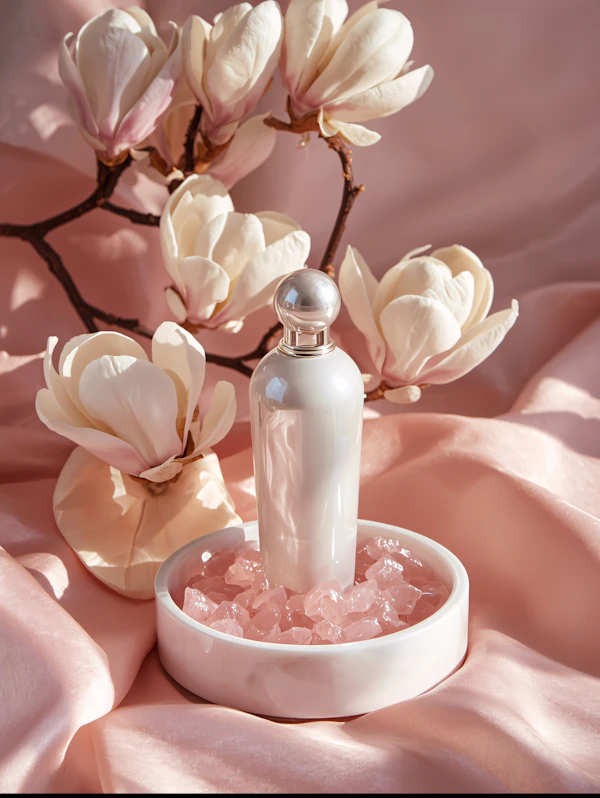 Elegant Perfume Display