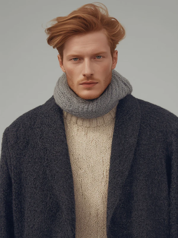 Portrait of Red-Haired Man