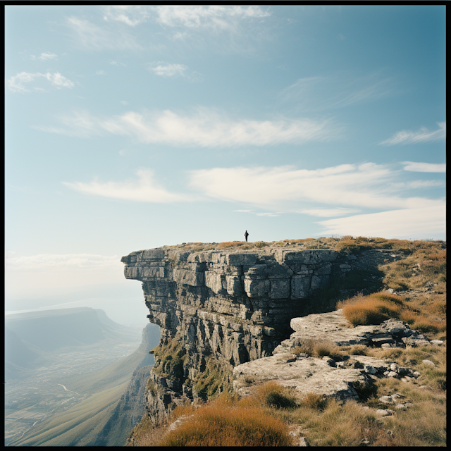 Solitude at the Plateau's Edge