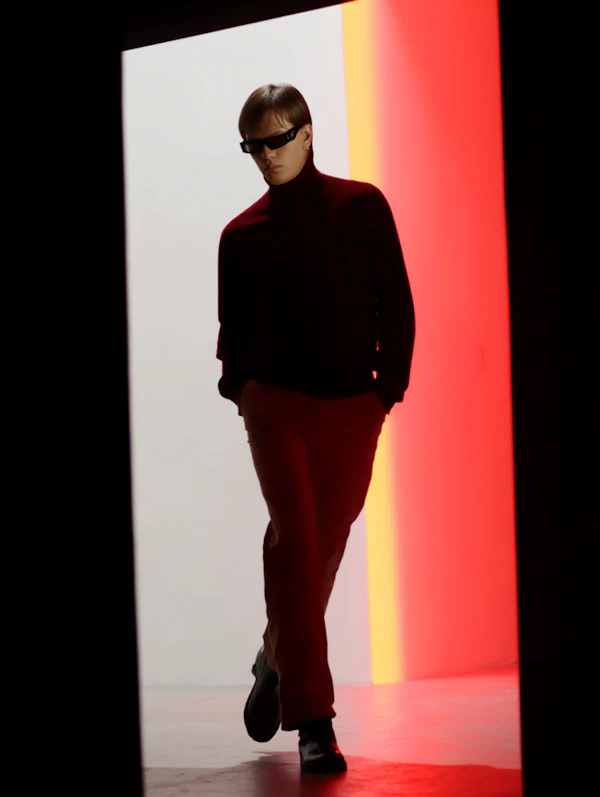 Stylish Individual Walk