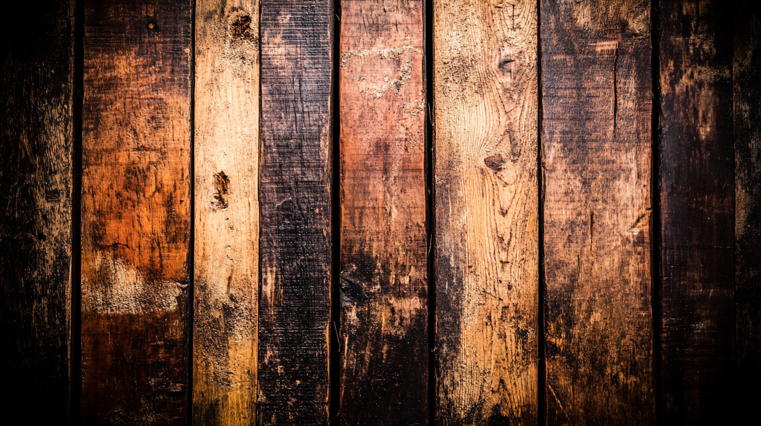 Close-up of Wooden Planks