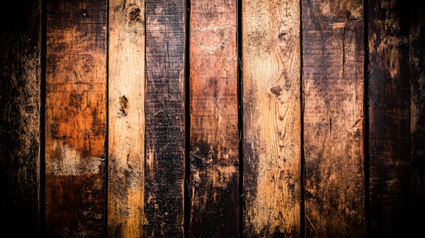 Close-up of Wooden Planks