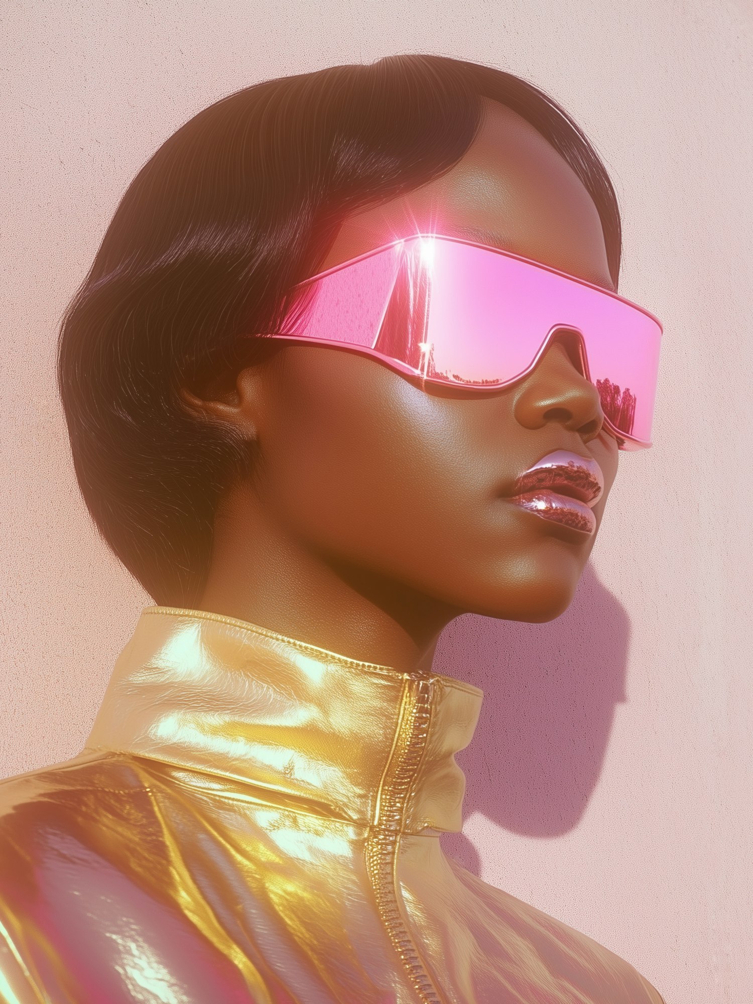 Futuristic Fashion Portrait